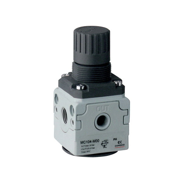 Image of MC104-M01 - Manifold regulator 1/4 0 to 10 bar non relieving - Camozzi | Roladex UK
