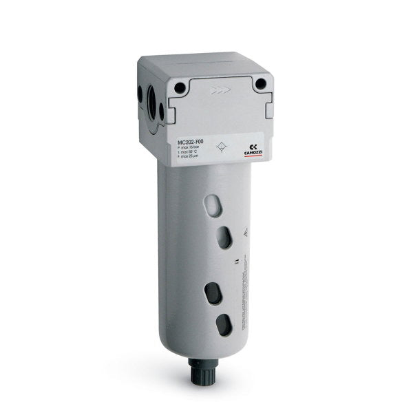 Image of MC202-FB8 - Coalescing filter 1/2 0.01 micron connection 1/8 - Camozzi | Roladex UK