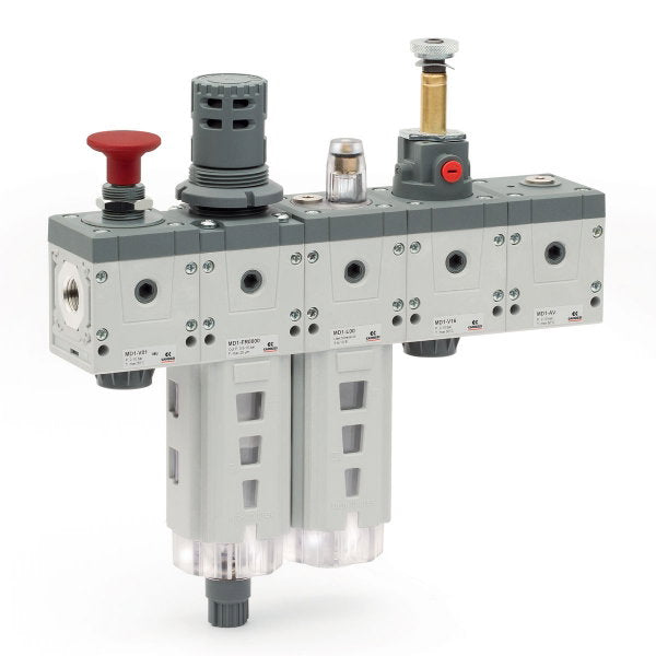 Image of MD1-000017-10 - Man Iso Filter/Reg Gauge Bracket 25micron 10 - Camozzi | Roladex UK