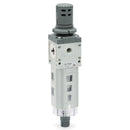 Image of MD1-FR0000-10 - Filter reg 25 micron self relieving semi auto 0.5 10 bar 10 - Camozzi | Roladex UK