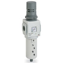 Image of MX2-1/2-FR0804 - Filter Reg 1 10 bar 1/8 drain relieving 25m built in gauge - Camozzi | Roladex UK