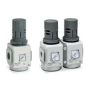 Image of MX2-3/8-R402 - Pressure regulator 3/8 4 bar self relieving built in gauge - Camozzi | Roladex UK