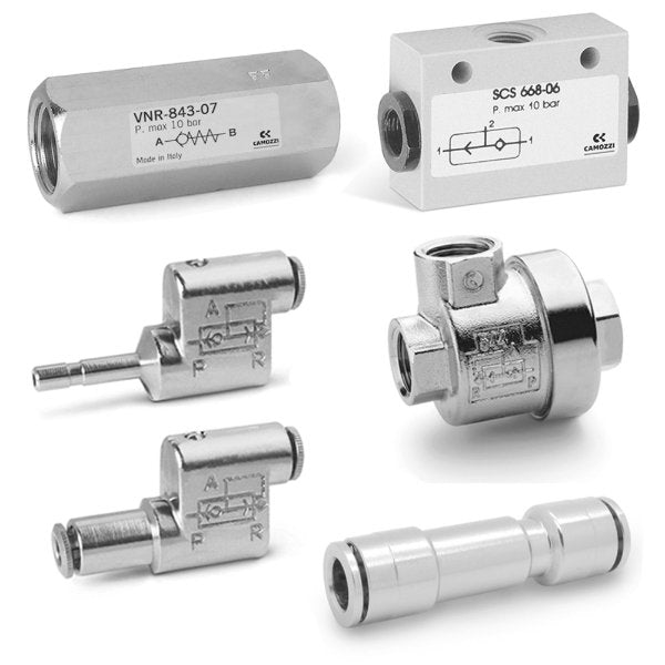 Image of VNR-843-07 - Non return valve 1/4 female female - Camozzi | Roladex UK