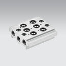 2 Pos. Multiple Base Basic 1/4'' - '0224200201 | Metal Work Pneumatic Online