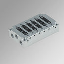 Minimach 6 Pos 5/2-5/3 Base - '0225020601 | Metal Work Pneumatic Online