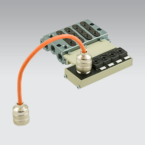 Mach 16 Base Elpn M 4 Pos 24Vdc - '0225300401 | Metal Work Pneumatic Online