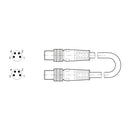 M8-M8 10M Cable - Island To Island - '0240010210 | Metal Work Pneumatic Online