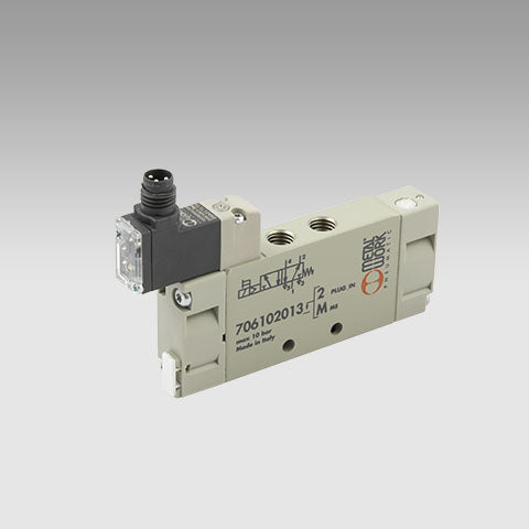 Mach 11 M7 5/2 Sol/Spr 24V + M8 Conn - 706102013M | Metal Work Pneumatic Online