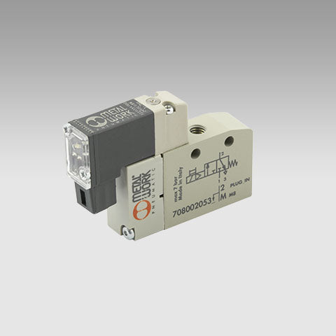 Minimach M5 3/2 Nc Sl/Sp 24Vdc - 7080020532 | Metal Work Pneumatic Online