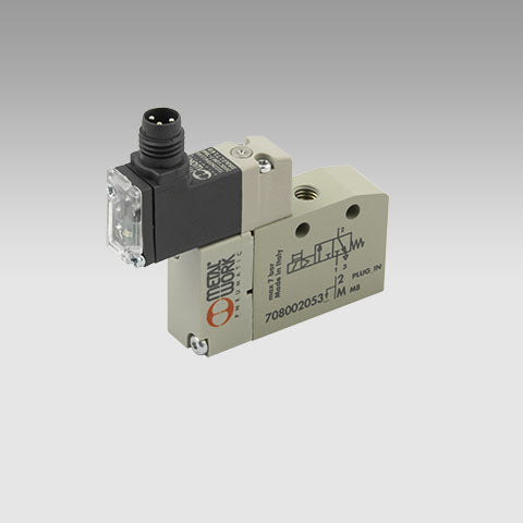 Minimach M5 3/2 Nc Sl/Sp 24Vdc + M8 Conn - 708002053M | Metal Work Pneumatic Online