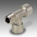 A13 1/4 X 1/4 M/F/F Tee - 2113002 | Metal Work Pneumatic Online