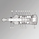 Iso15552 Front Head Kit 50Mm Nbr (New) - '0090500304N | Metal Work Pneumatic Online