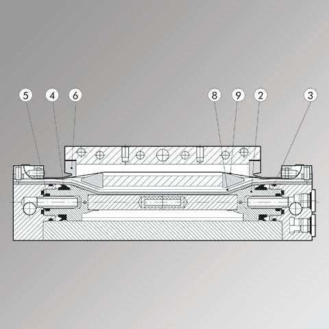 Set Of Gaskets For Rodless Pu ˜50 - '0090505024P | Metal Work Pneumatic Online
