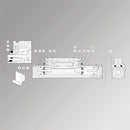 Rodless 25Mm Cylinder Kit New Type 'A' - '0090255019 | Metal Work Pneumatic Online