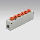 Manifold 6Mm - 6 Position - 7306206 | Metal Work Pneumatic Online