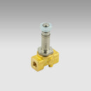 Ev-Fluid 2/2Nc Dir.Brass 1/4" ˜6.4 Nbr - W0910100017 | Metal Work Pneumatic Online