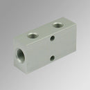 Manifold 2+4 Opp. 3/8 - 1/4 - W0503121014 | Metal Work Pneumatic Online
