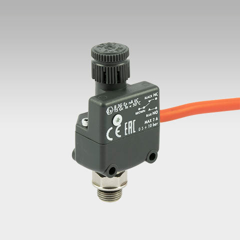 Pressure Switch G1/8 2A No/Nc 2 Mt.Cable - 9000401 | Metal Work Pneumatic Online