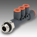 R45 8/6  X 1/4 Techno Manifold - 2L45008 | Metal Work Pneumatic Online