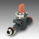 Line On Line Shut Off 1/4 - 6Mm V2V - 9065409 | Metal Work Pneumatic Online