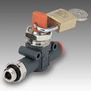 Line On Line Shut Off 1/8 X 6 V2V Lock - 9065508 | Metal Work Pneumatic Online