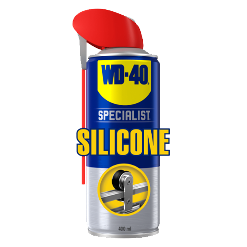 Image of WD40 Silicone Lubricant WD40-SILICONE-400ML - Roladex UK
