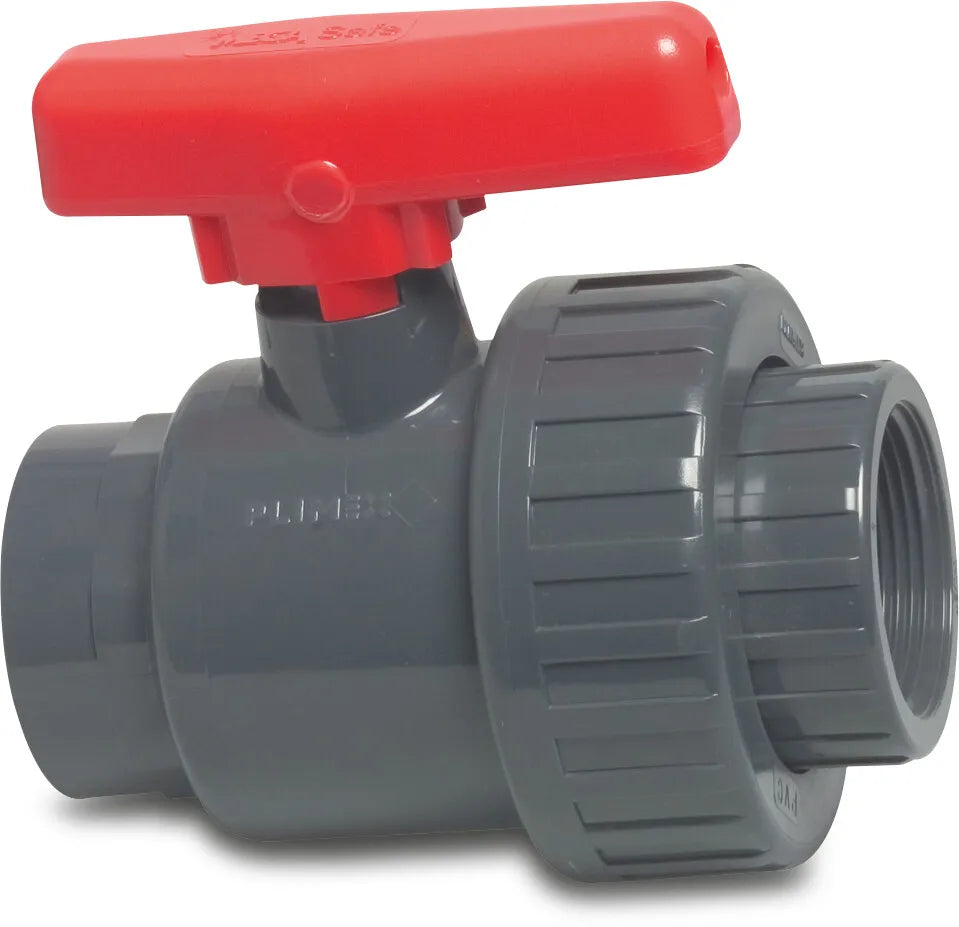 Profec Valve Pvc-U 2" Female Thread 10Bar Dn50 Grey Type Safe 550 | Profec | UK Supplier | Roladex