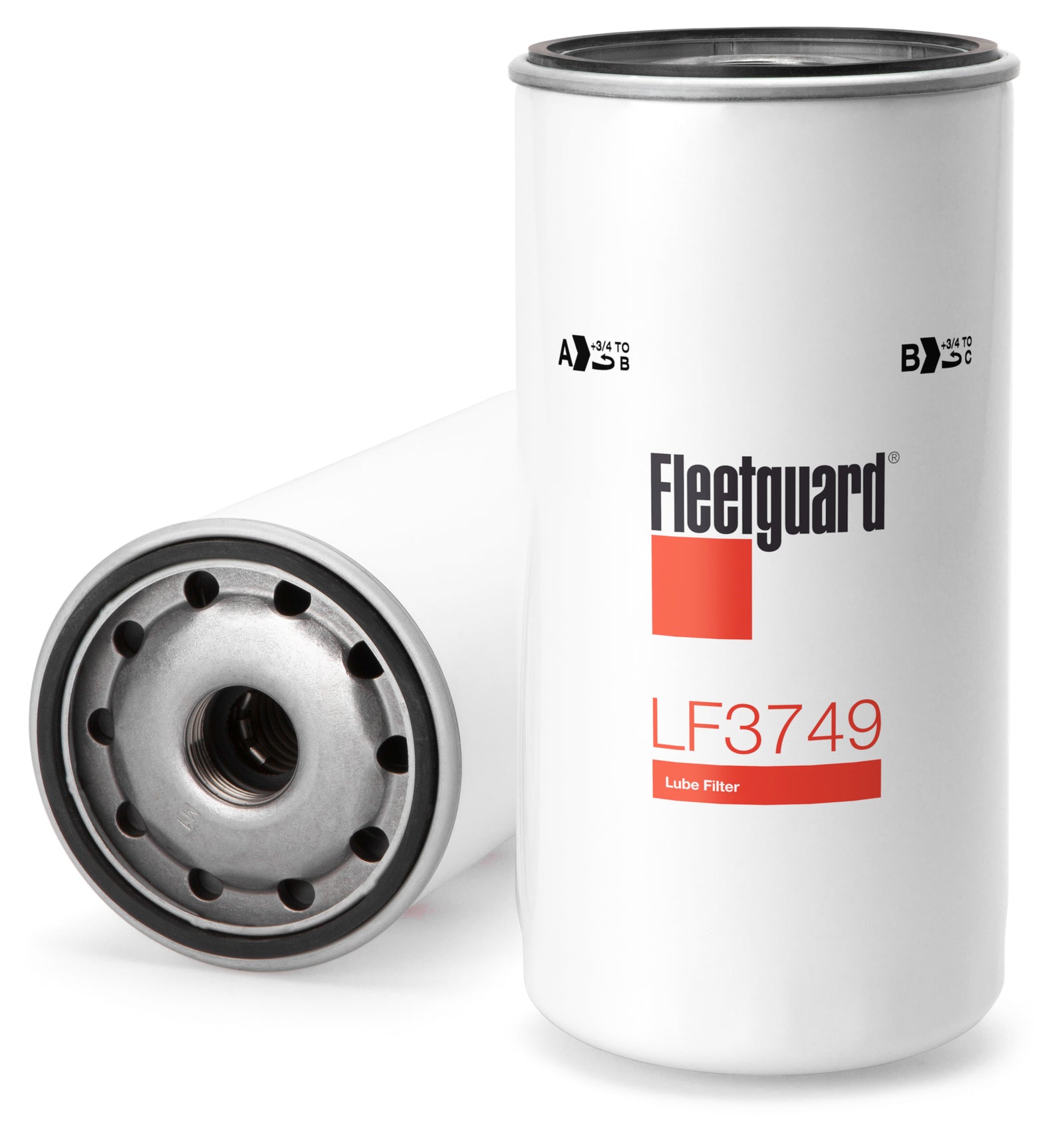 Fleetguard Oil Filter Cellulose Spinon LF3749