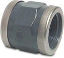 Profec Pvc-U 1/2" Female Thread 16Bar Grey With Stainless Steel Ring Type Reinforced | Profec | UK Supplier | Roladex