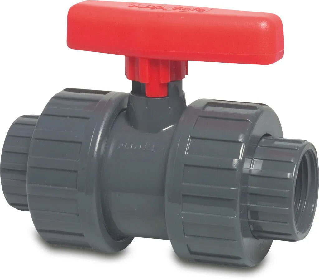 Profec Valve Pvc-U 3" Female Thread 10Bar Dn80 Grey Type Safe 625 | Profec | UK Supplier | Roladex