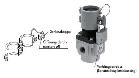 SMC AR40P-580AS SMC Knob Cover