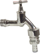 Profec Brass Chrome Plated Polished 1/2" x 12mm Male Thread x Hose Tail | Profec | UK Supplier | Roladex