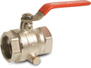 Profec Valve Brass Nickel Plated 1" Female Thread 25Bar Type 109 | Profec | UK Supplier | Roladex