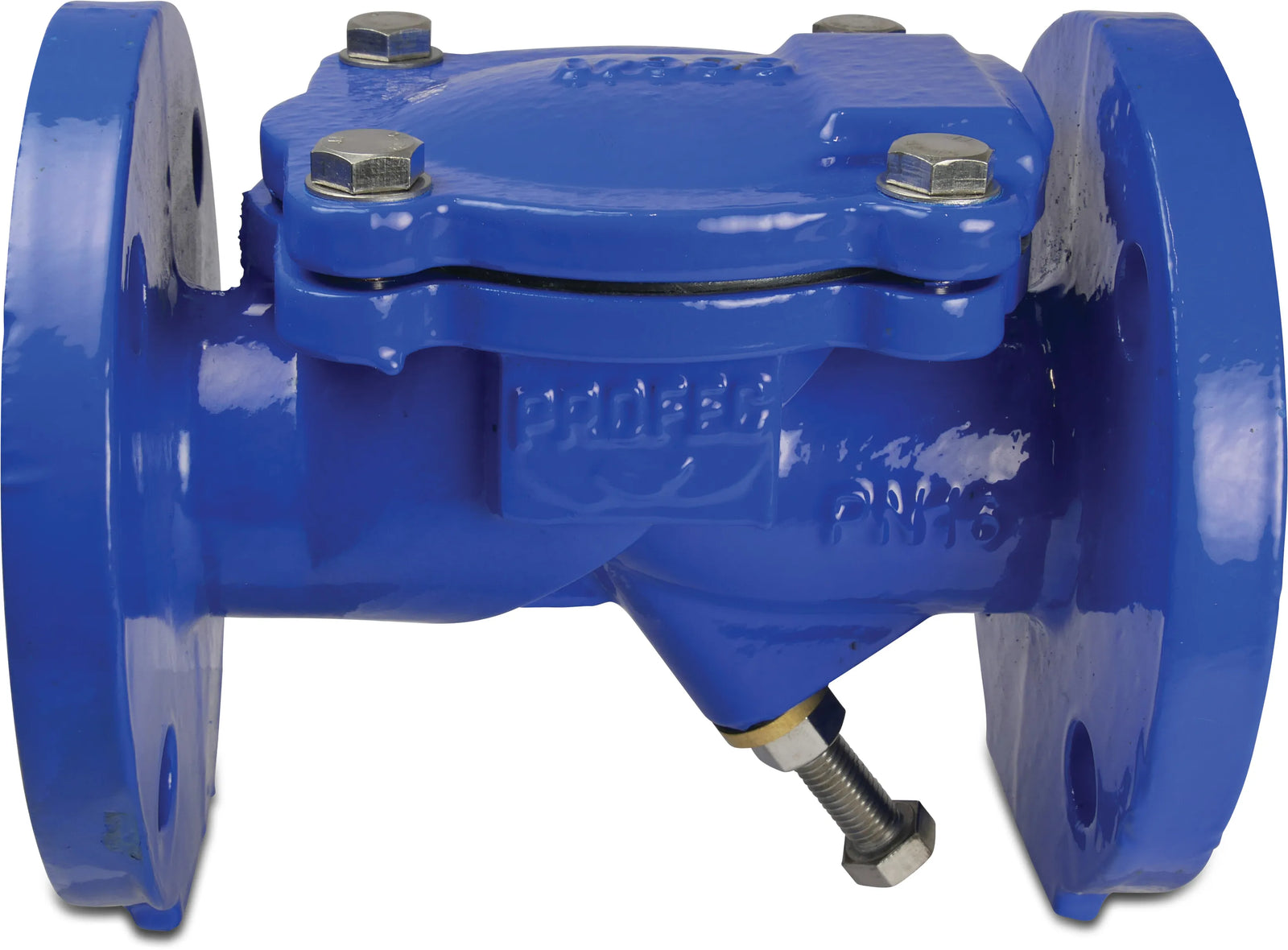 Profec Check Valve With Lifting Device Ductile Iron (Ggg40) Epoxy Coating Dn200 Din Flange 16Bar Dn200 Pn10 | Profec | UK Supplier | Roladex