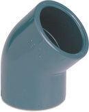 Profec 45° Pvc-U 5" Imperial Glue Socket 16Bar Grey | Profec | UK Supplier | Roladex