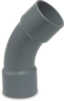 Profec Bend 45° Pvc-U 225mm Glue Socket 10Bar Grey Type Made From Tubing | Profec | UK Supplier | Roladex