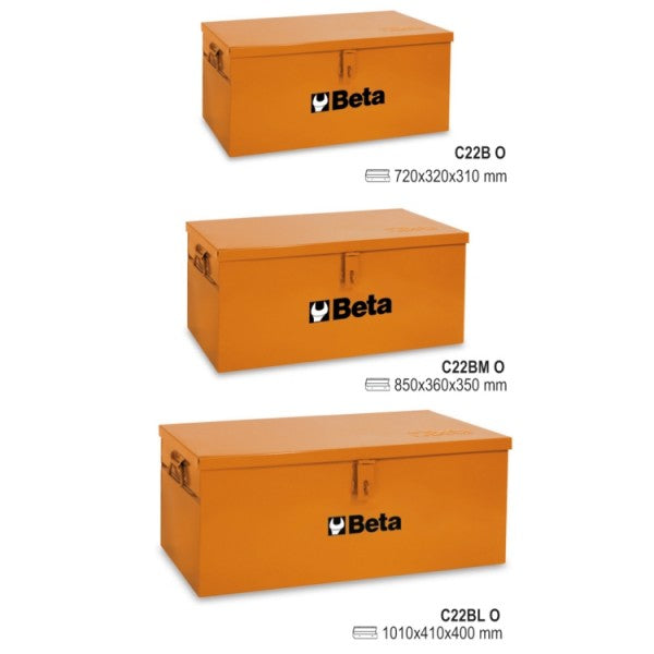 C22B-O-EMPTY TOOL TRUNK ORANGE