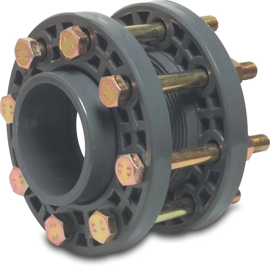 Profec Set Pvc-U 200mm Glue Socket 10Bar Dn200 Grey Pn10/16 | Profec | UK Supplier | Roladex