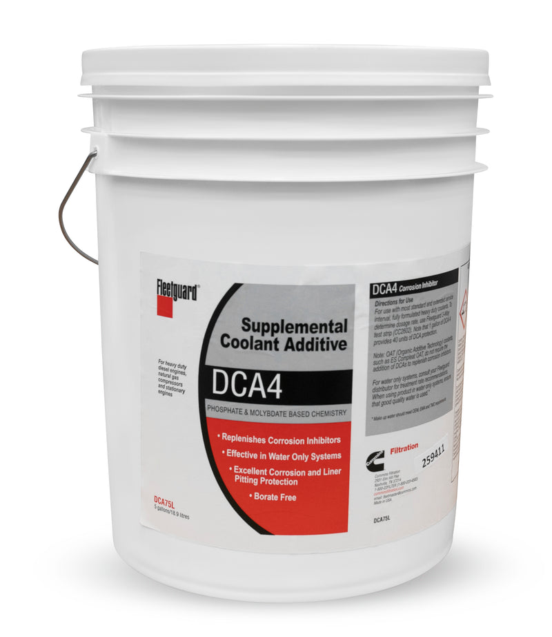 Fleetguard Sca Dca4 Packaged DCA75L