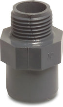 Profec Bush Pvc-U 2" x 2" Imperial Glue Socket x Male Thread 10Bar Grey | Profec | UK Supplier | Roladex