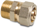 Profec Socket Brass Nickel Plated 20mm x 1/2" Compression Fitting x Male Threadlu-Pe-x | Profec | UK Supplier | Roladex