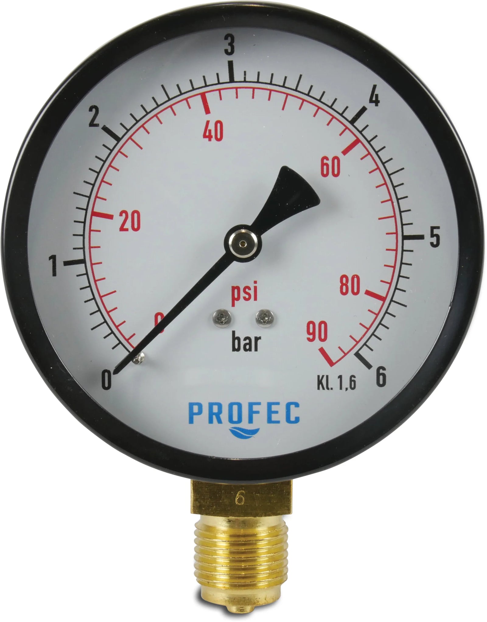 Profec Gauge 100mm Male Thread 0 | Profec | UK Supplier | Roladex