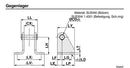 SMC CG-E032SUS SMC Counter Bearing
