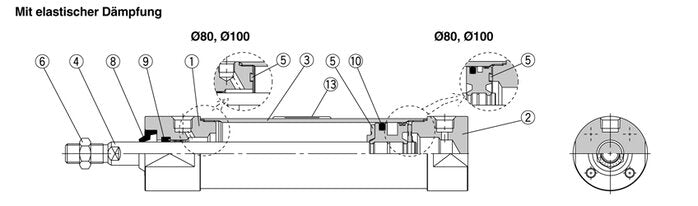 SMC CG5N25SR-PS SMC Service Set