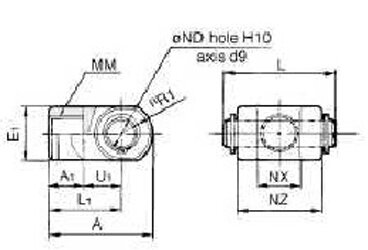 SMC IY-G012 SMC Bolt For Fork Joint