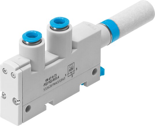 Pneumatic vacuum components