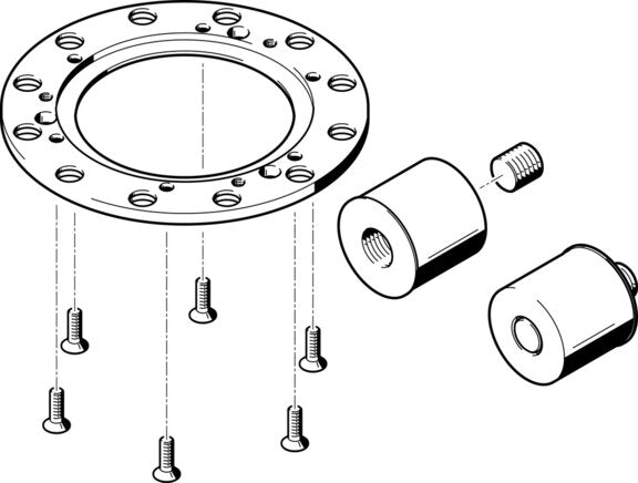 Festo DADM-CK-140-12 Indexing Conversion Kit