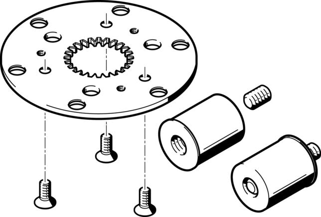 Festo DADM-CK-90-6 Indexing Conversion Kit