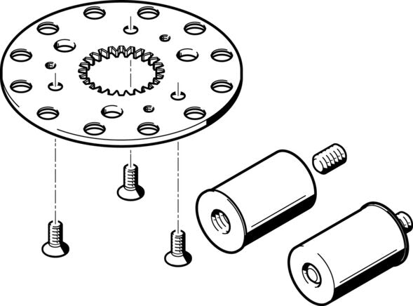 Festo DADM-CK-90-12 Indexing Conversion Kit