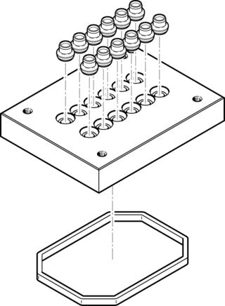 Festo | CPV10-VI-P6-M7-D | Multi-Pin Plug